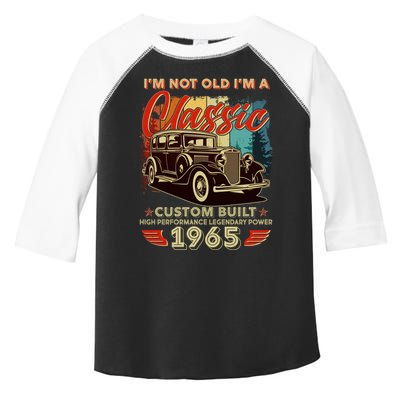 60th Birthday Im Not Old Im A Classic 1965 Custom Built Toddler Fine Jersey T-Shirt