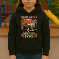 60th Birthday Im Not Old Im A Classic 1965 Custom Built Kids Hoodie