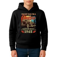 60th Birthday Im Not Old Im A Classic 1965 Custom Built Kids Hoodie