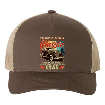 60th Birthday Im Not Old Im A Classic 1965 Custom Built Yupoong Adult 5-Panel Trucker Hat