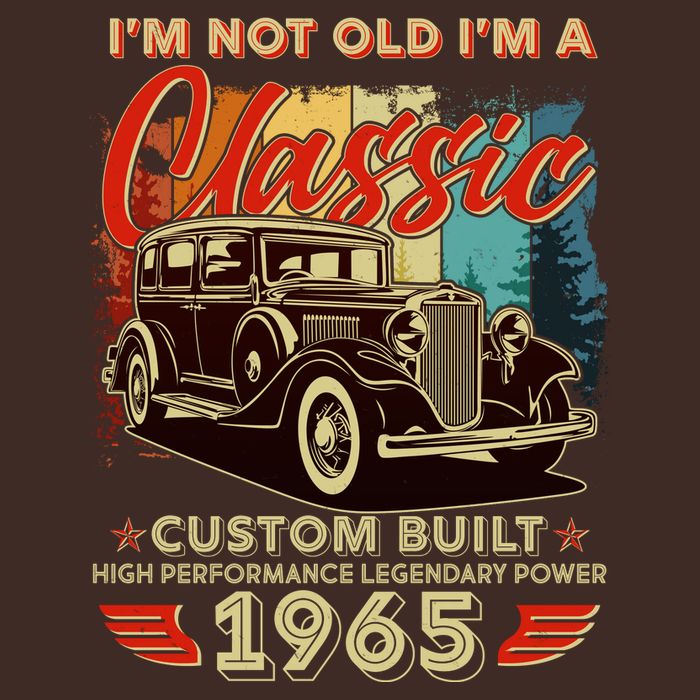 60th Birthday Im Not Old Im A Classic 1965 Custom Built Performance Shirt