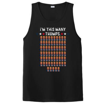 65th Birthday IM This Many Trumps For Trump Supporter PosiCharge Competitor Tank