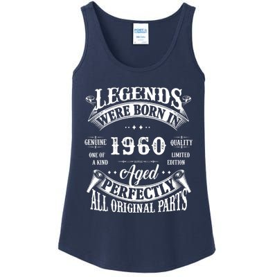 62nd Birthday Legend Were Born 1960 Ladies Essential Tank