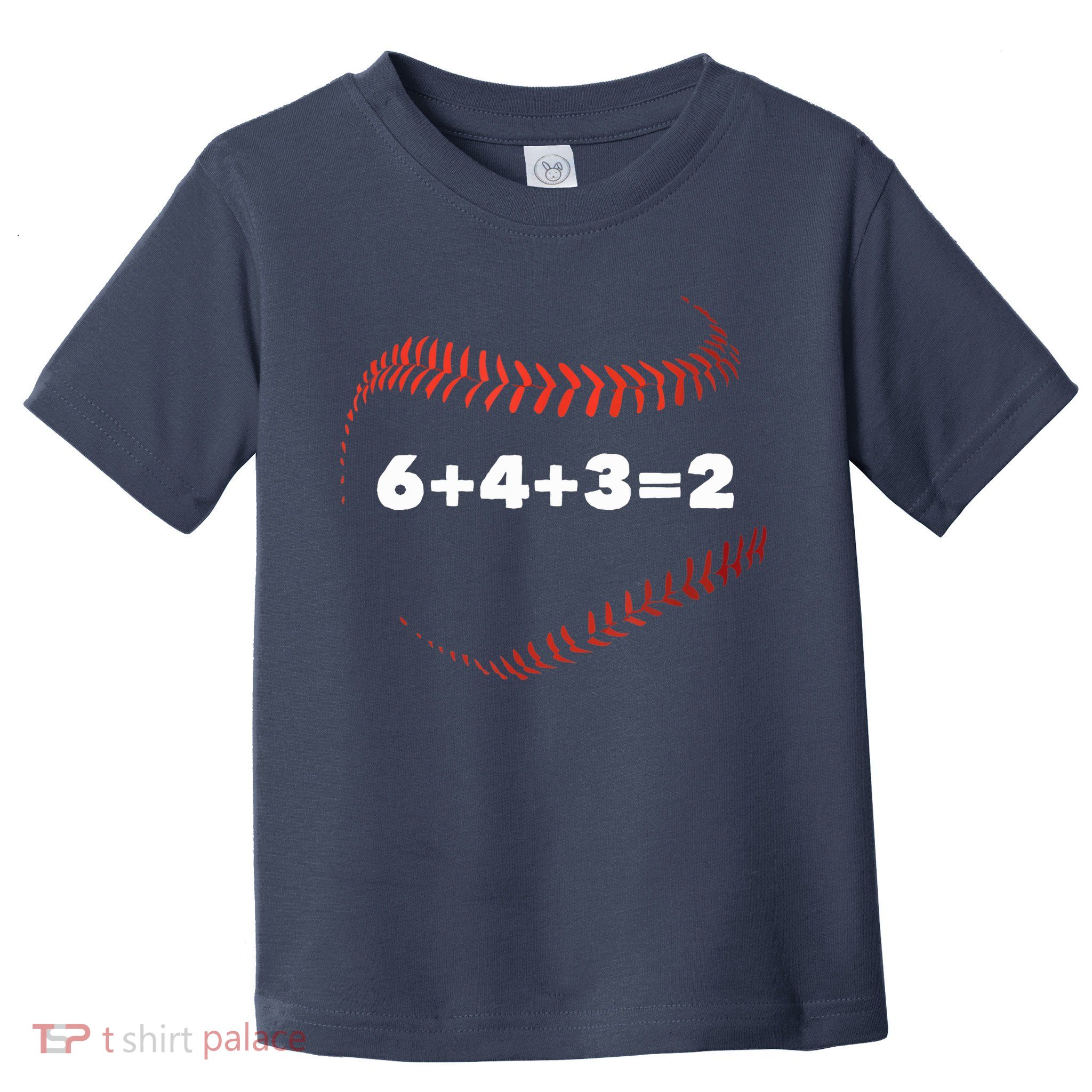 6432 Baseball Math Toddler T-Shirt