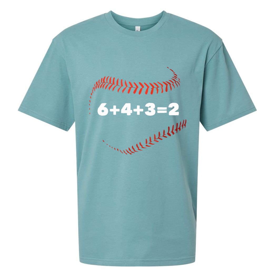 6432 Baseball Math Sueded Cloud Jersey T-Shirt