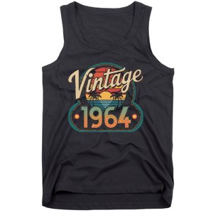 60th Birthday Man Woman 60 Years 1964 Decorative Funny Gift Tank Top