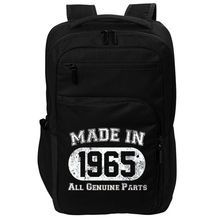 60th Birthday Made In 1965 - All Genuine Parts Impact Tech Backpack