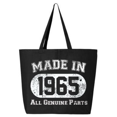 60th Birthday Made In 1965 - All Genuine Parts 25L Jumbo Tote