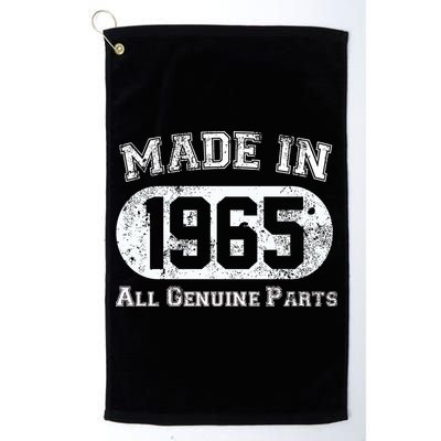 60th Birthday Made In 1965 - All Genuine Parts Golf Towel