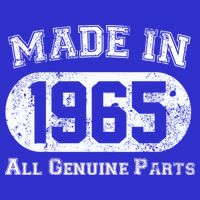 60th Birthday Made In 1965 - All Genuine Parts 16 in Basic Backpack