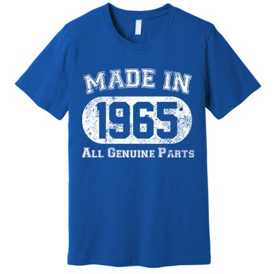 60th Birthday Made In 1965 - All Genuine Parts Premium T-Shirt