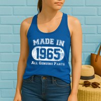 60th Birthday Made In 1965 - All Genuine Parts Womens Tank Top
