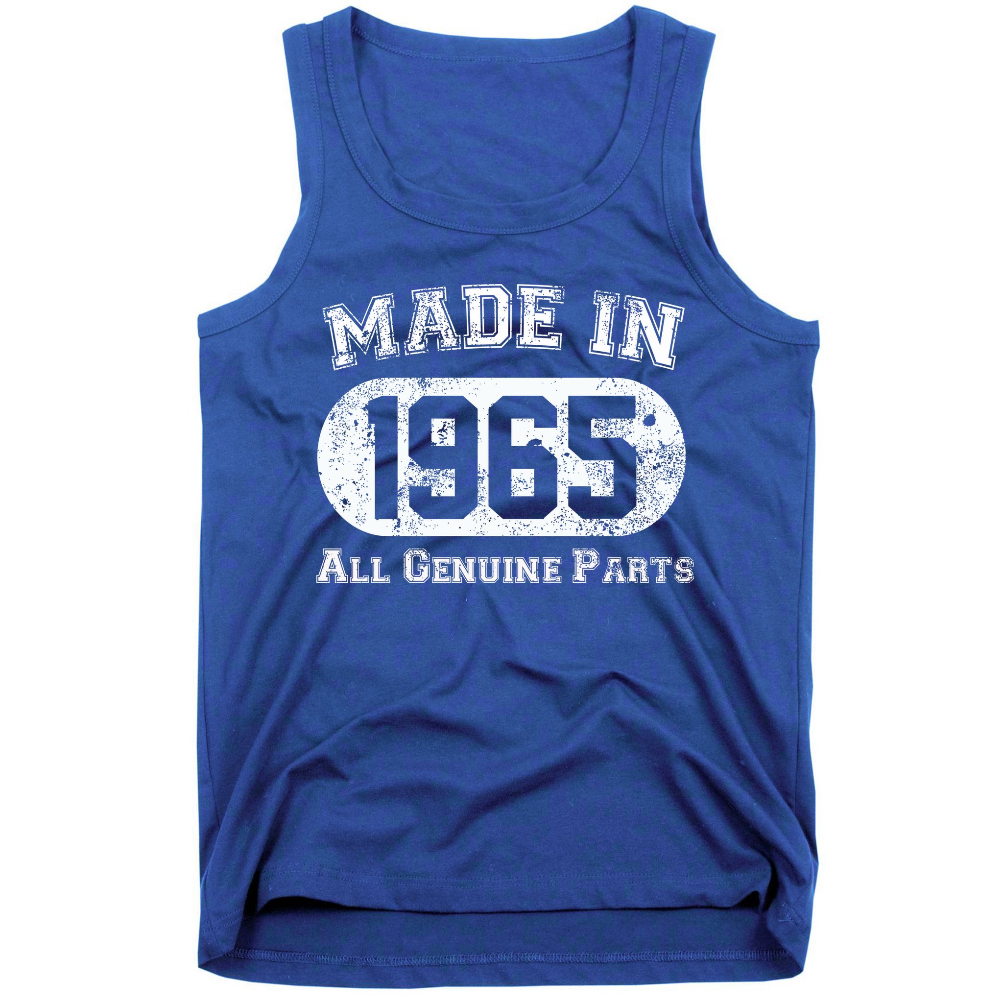 60th Birthday Made In 1965 - All Genuine Parts Tank Top