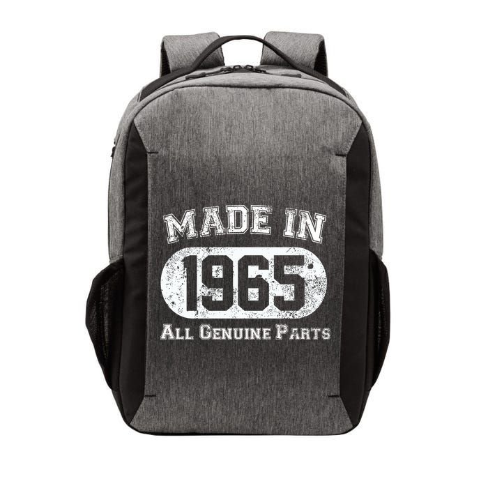 60th Birthday Made In 1965 - All Genuine Parts Vector Backpack