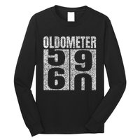 60th Birthday Oldometer 59-60 Vintage Funny Gifts M.e.n WoM.e.n Long Sleeve Shirt