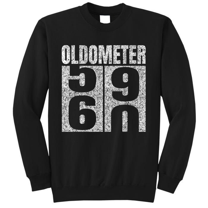 60th Birthday Oldometer 59-60 Vintage Funny Gifts M.e.n WoM.e.n Sweatshirt