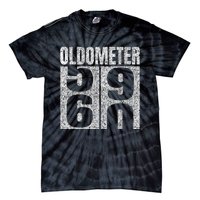 60th Birthday Oldometer 59-60 Vintage Funny Gifts M.e.n WoM.e.n Tie-Dye T-Shirt