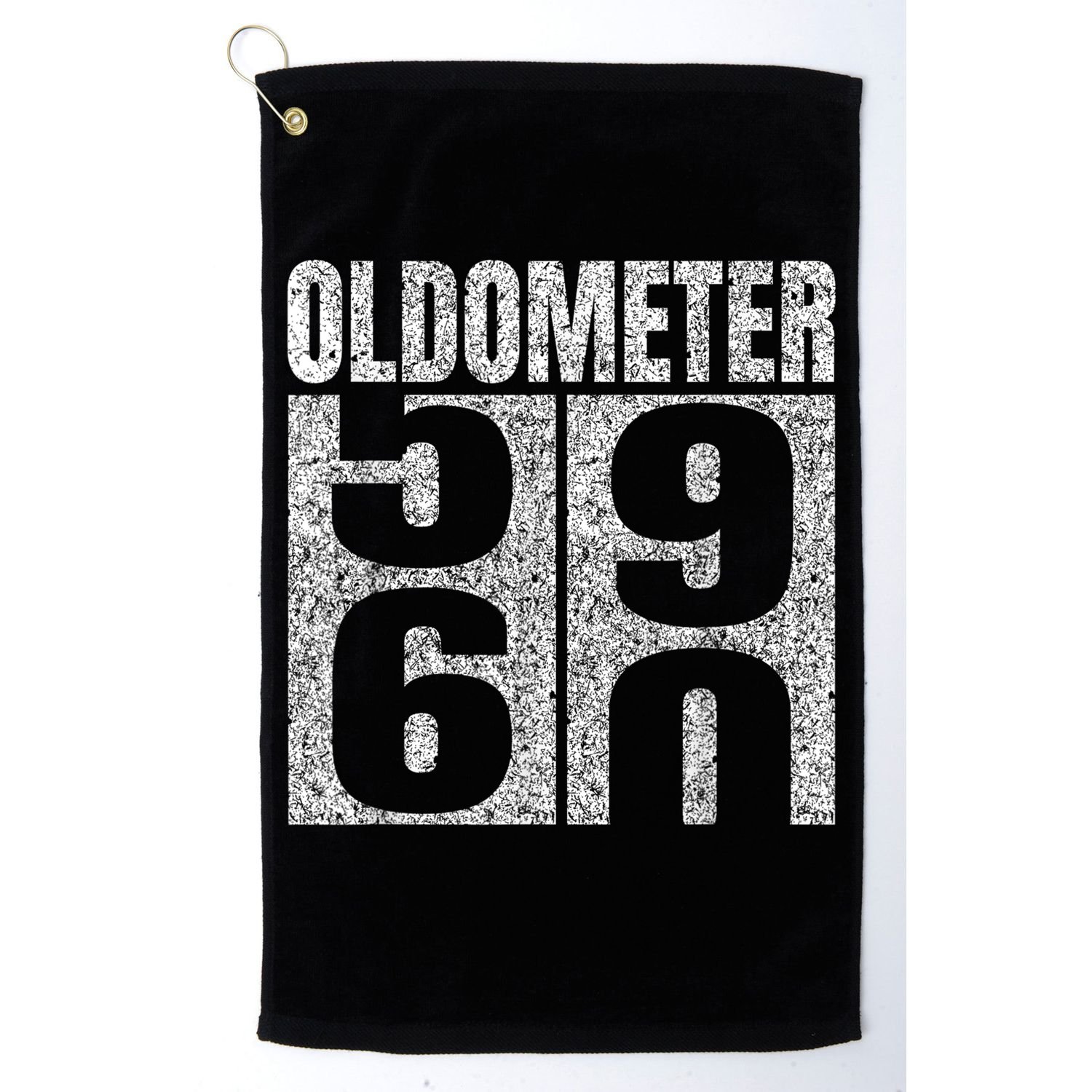 60th Birthday Oldometer 59-60 Vintage Funny Gifts M.e.n WoM.e.n Golf Towel