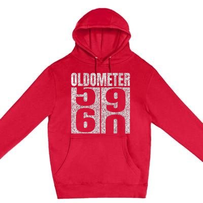 60th Birthday Oldometer 59-60 Vintage Funny Gifts M.e.n WoM.e.n Premium Pullover Hoodie