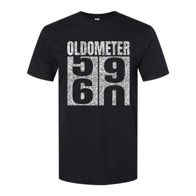 60th Birthday Oldometer 59-60 Vintage Funny Gifts M.e.n WoM.e.n Softstyle CVC T-Shirt