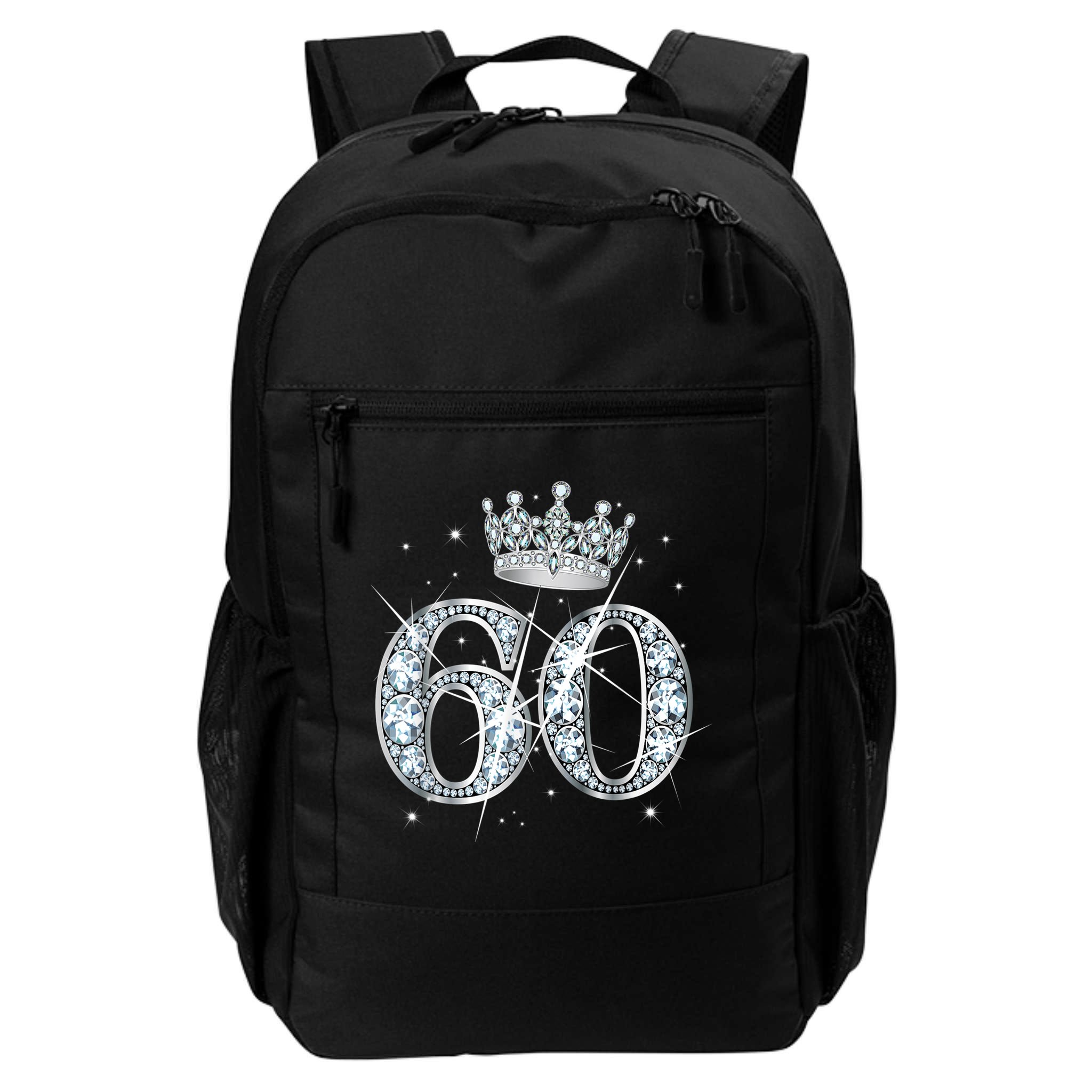 60th Birthday Queen Wo diamond crown 60 Year Old Gifts Backpack