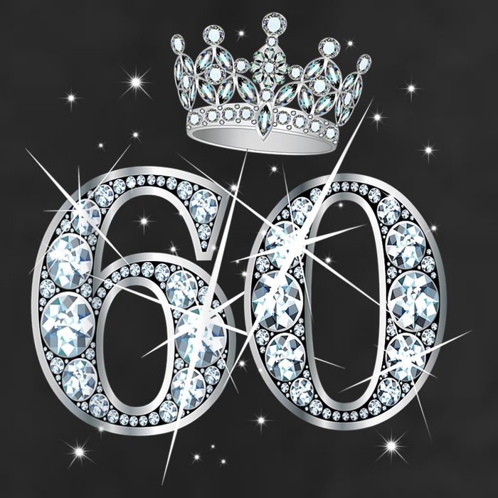 60th Birthday Queen Wo diamond crown 60 Year Old Gifts Tumbler