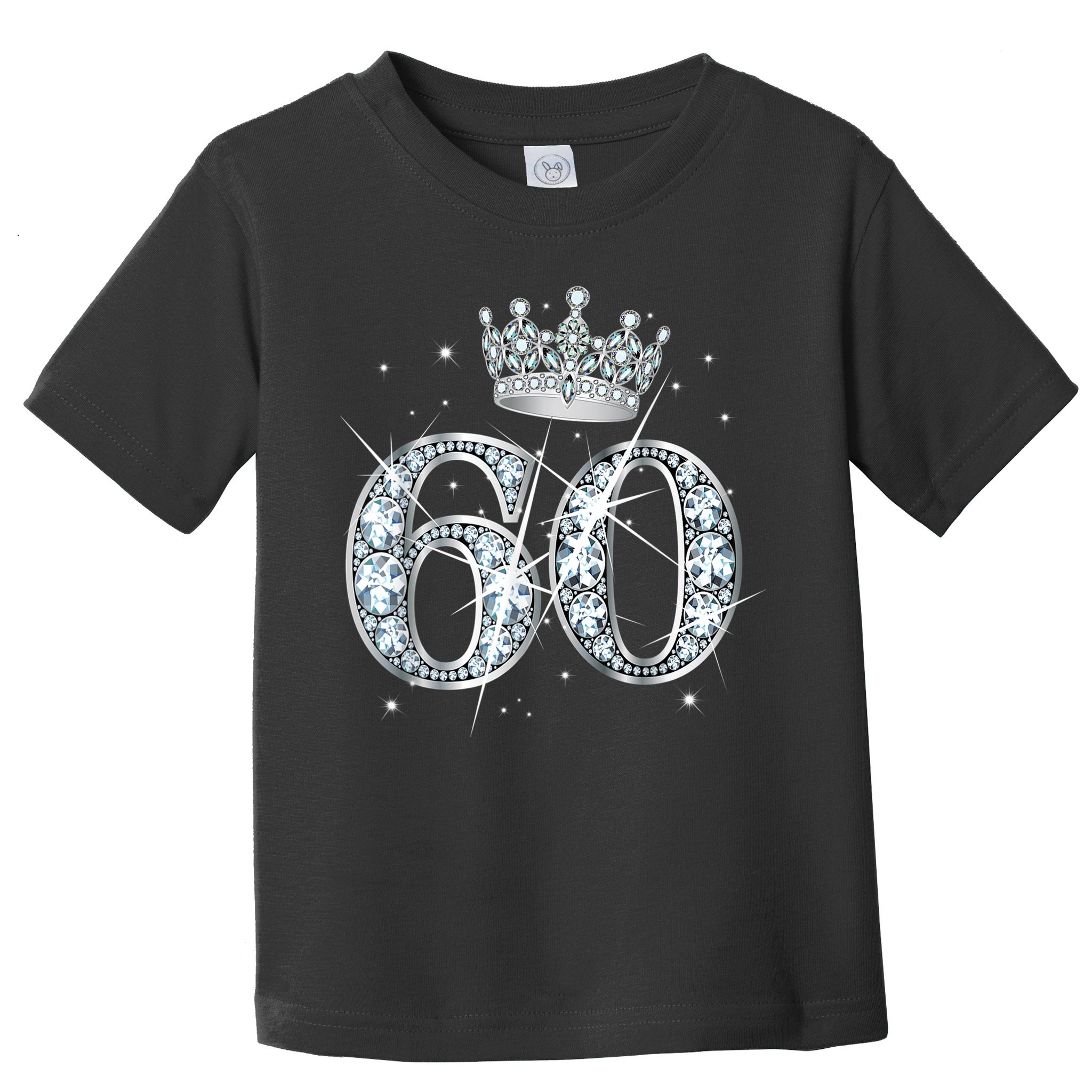 60th Birthday Queen Wo diamond crown 60 Year Old Gifts Toddler T-Shirt
