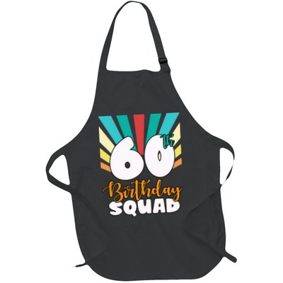 60th Birthday Squad 60 Years Old Apron