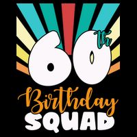 60th Birthday Squad 60 Years Old Impact Tech Backpack