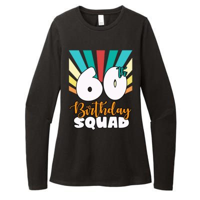 60th Birthday Squad 60 Years Old Womens CVC Long Sleeve Shirt