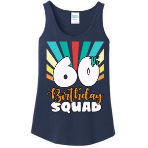 60th Birthday Squad 60 Years Old Ladies Essential Tank