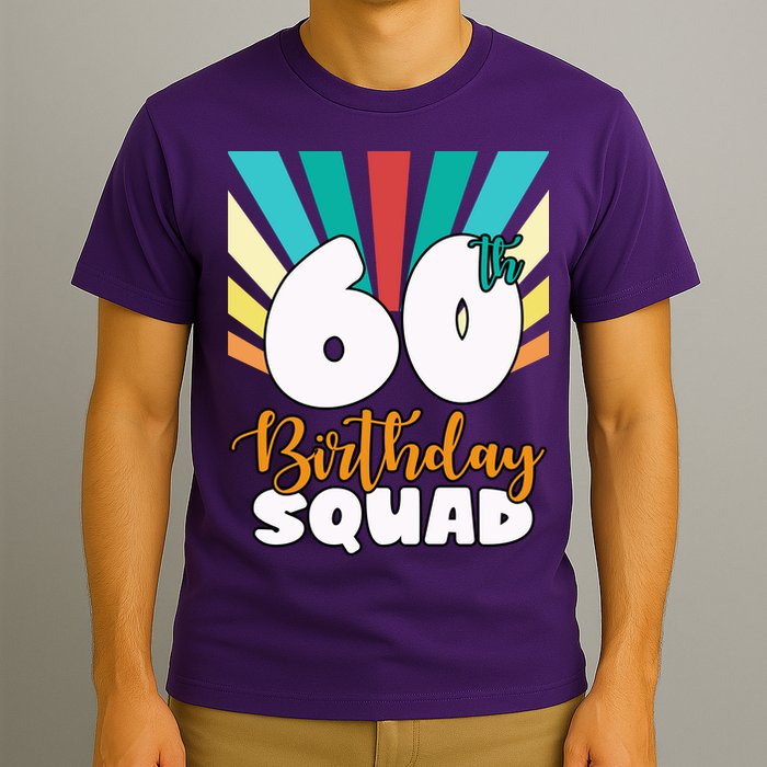 60th Birthday Squad 60 Years Old T-Shirt