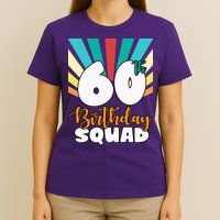 60th Birthday Squad 60 Years Old T-Shirt