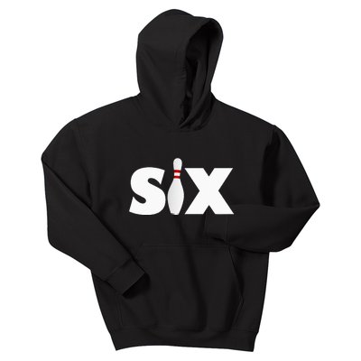 6th Birthday Six 6 Years Old Bowling Party 2013 Birthday Kids Hoodie