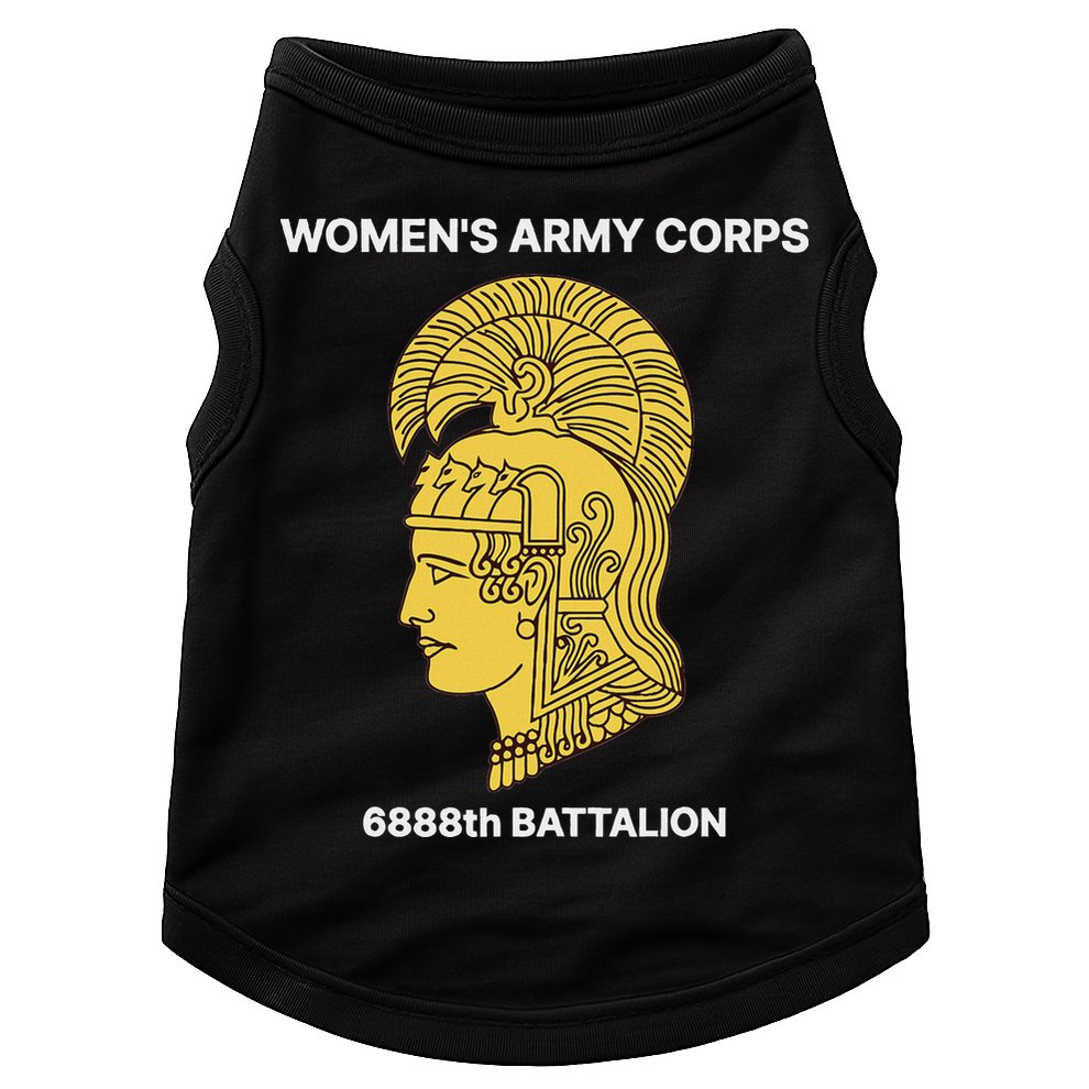 6888th Battalion Six Triple Eighth Black Female Wwii Heroes Doggie Tank