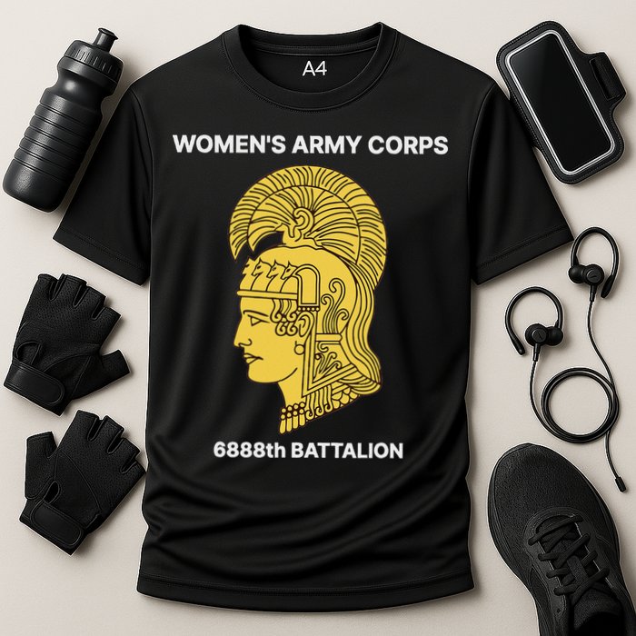 6888th Battalion Six Triple Eighth Black Female Wwii Heroes Cooling Performance Crew T-Shirt