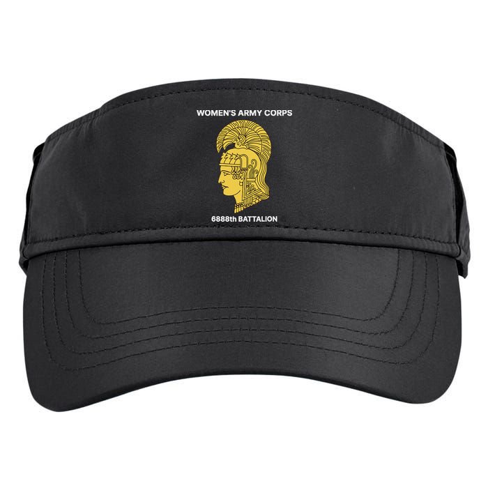 6888th Battalion Six Triple Eighth Black Female Wwii Heroes Adult Drive Performance Visor