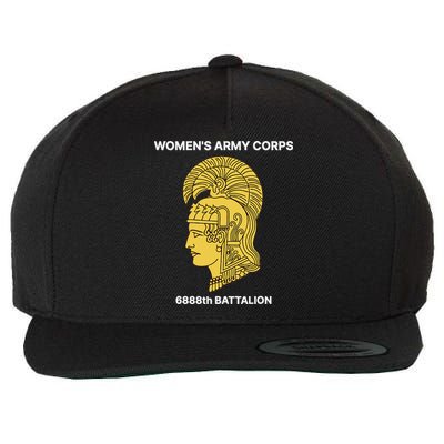 6888th Battalion Six Triple Eighth Black Female Wwii Heroes Wool Snapback Cap