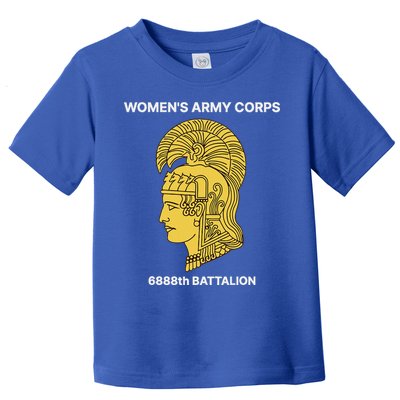 6888th Battalion Six Triple Eighth Black Female Wwii Heroes Toddler T-Shirt