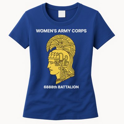 6888th Battalion Six Triple Eighth Black Female Wwii Heroes Womens T-Shirt
