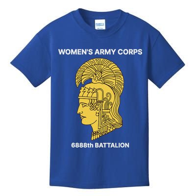 6888th Battalion Six Triple Eighth Black Female Wwii Heroes Kids T-Shirt
