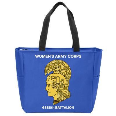 6888th Battalion Six Triple Eighth Black Female Wwii Heroes Zip Tote Bag