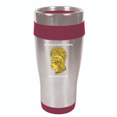 6888th Battalion Six Triple Eighth Black Female Wwii Heroes 16oz Travel Tumbler