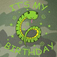 6th Birthday Snake As Number Child Legacy Tie Dye Trucker Hat