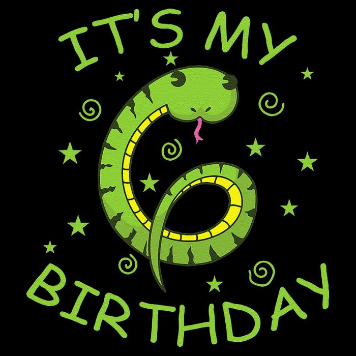 6th Birthday Snake As Number Child Bucket Hat