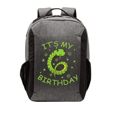 6th Birthday Snake As Number Child Vector Backpack