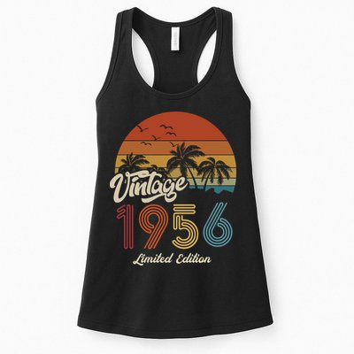 67th Birthday Vintage Limited Edition 1956 Womens Tank Top