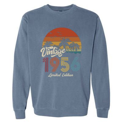 67th Birthday Vintage Limited Edition 1956 Garment-Dyed Sweatshirt