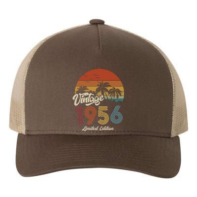 67th Birthday Vintage Limited Edition 1956 Yupoong Adult 5-Panel Trucker Hat