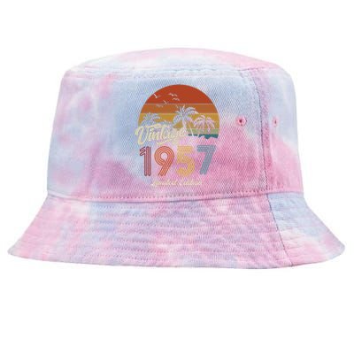 66th Birthday Vintage Limited Edition 1957 Tie-Dyed Bucket Hat